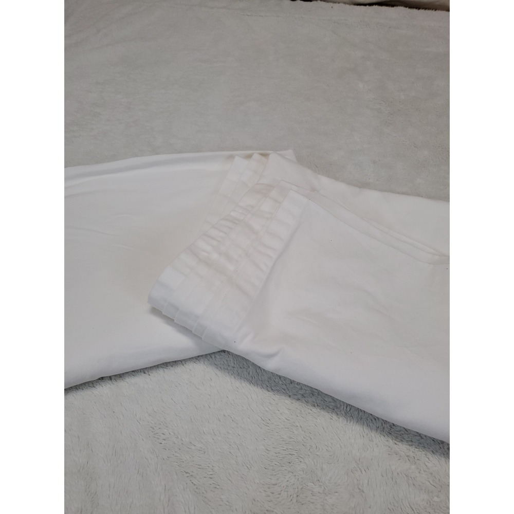 Pottery Barn White Cotton Curtain Curtain Drapes Set 50x96 Classic Luxury